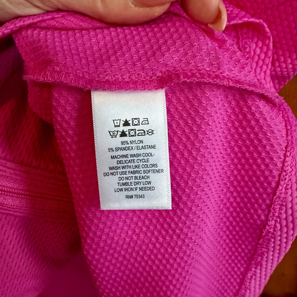 Tommy Bahama Golf Vibrant Pink Jacket Size Large - Picture 6 of 7